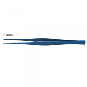 Barraya Tissue Forceps  2 x 3teeth, 20cm